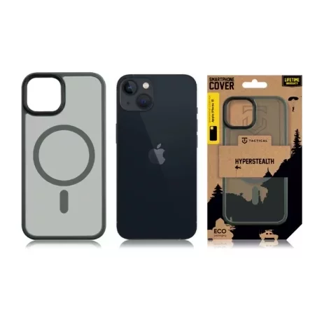 Husă Tactical MagForce (MagSafe) Hyperstealth pentru iPhone 13 - Verde Închis (Forest Green)