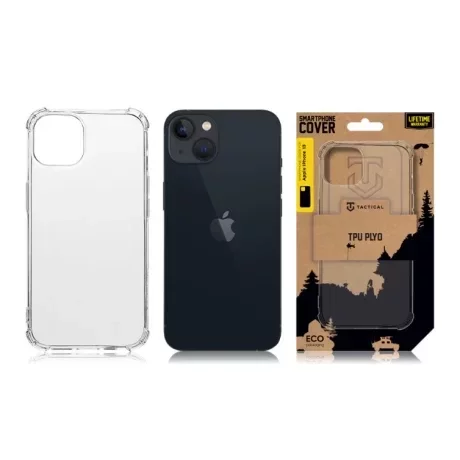 Husă Tactical TPU Plyo Transparent pentru iPhone 13