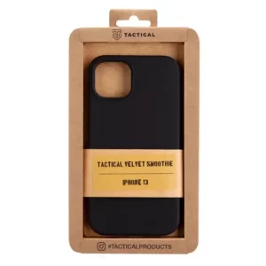 Husă Tactical Velvet Smoothie pentru iPhone 13 - Negru (Asphalt)