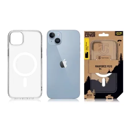 Husă Tactical MagForce (MagSafe) pentru iPhone 14 Plus - Transparent (Clear)