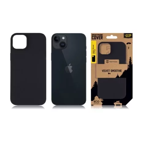 Husă Tactical Velvet Smoothie pentru iPhone 14 Plus - Negru (Asphalt)