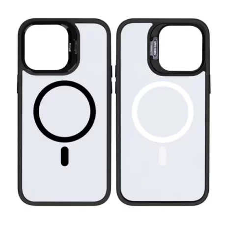 Husă Rixus cu Încărcare Magnetică (MagSafe) pentru iPhone 14 Pro Max - Negru