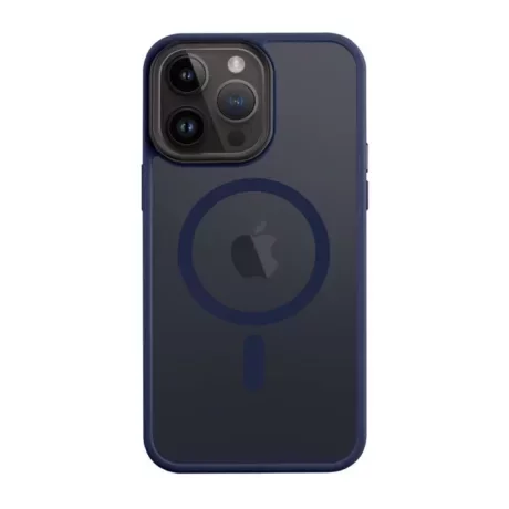 Husă Tactical MagForce (MagSafe) Hyperstealth pentru iPhone 14 Pro Max - Albastru (Deep Blue)