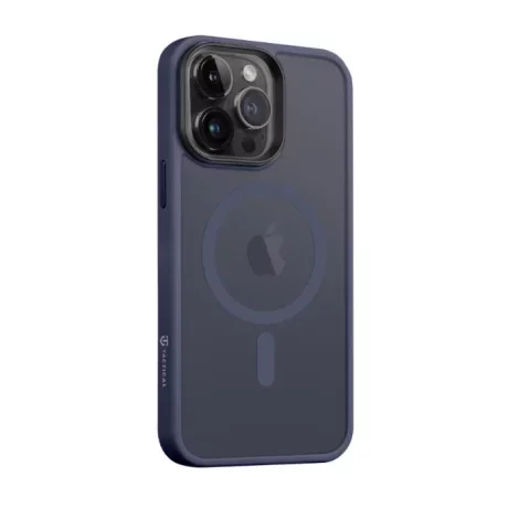Husă Tactical MagForce (MagSafe) Hyperstealth pentru iPhone 14 Pro Max - Albastru (Deep Blue)