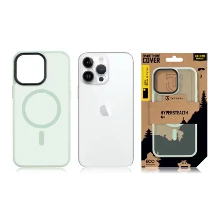 Husă Tactical MagForce (MagSafe) Hyperstealth pentru iPhone 14 Pro Max - Verde (Beach Green)
