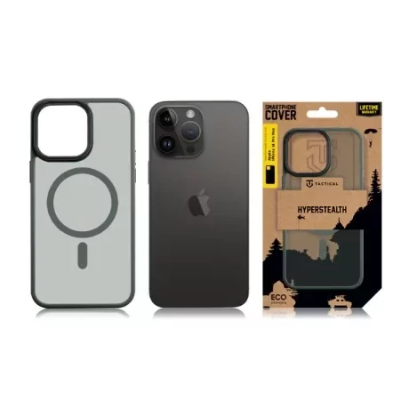 Husă Tactical MagForce (MagSafe) Hyperstealth pentru iPhone 14 Pro Max - Verde Închis (Forest Green)