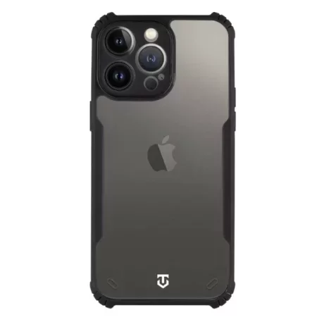 Husă Tactical Quantum Stealth pentru iPhone 14 Pro Max - Transparent/Negru