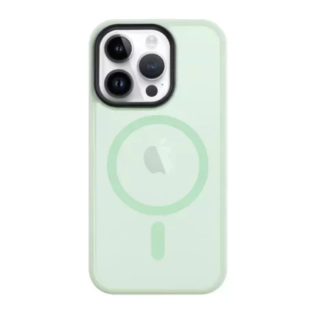 Husă Tactical MagForce (MagSafe) Hyperstealth pentru iPhone 14 Pro - Verde (Beach Green)