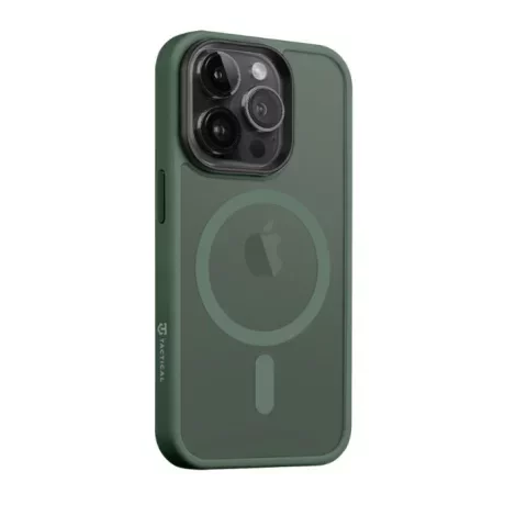 Husă Tactical MagForce (MagSafe) Hyperstealth pentru iPhone 14 Pro - Verde Închis (Forest Green)