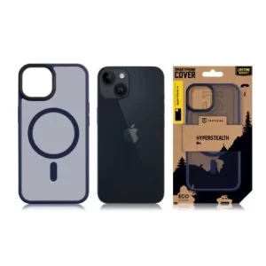 Husă Tactical MagForce (MagSafe) Hyperstealth pentru iPhone 14 - Albastru (Deep Blue)