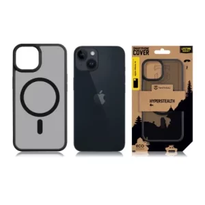 Husă Tactical MagForce (MagSafe) Hyperstealth pentru iPhone 14 - Negru (Asphalt)