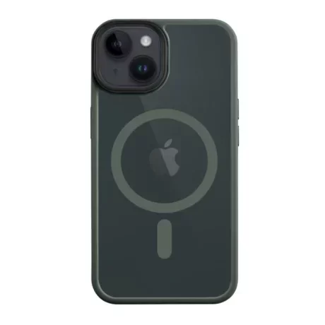 Husă Tactical MagForce (MagSafe) Hyperstealth pentru iPhone 14 - Verde Închis (Forest Green)