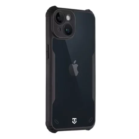 Husă Tactical Quantum Stealth pentru iPhone 14 - Transparent/Negru