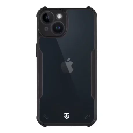 Husă Tactical Quantum Stealth pentru iPhone 14 - Transparent/Negru