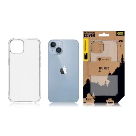 Husă Tactical TPU Plyo Transparent pentru iPhone 14