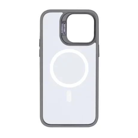 Husă Rixus cu Încărcare Magnetică (MagSafe) pentru iPhone 15 - Gri