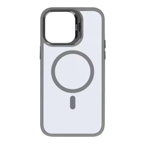 Husă Rixus cu Încărcare Magnetică (MagSafe) pentru iPhone 15 - Gri