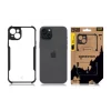 Husă Tactical Quantum Stealth pentru iPhone 15 Plus - Transparent/Negru (Clear/Black)