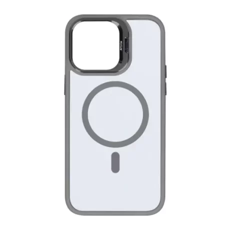 Husă Rixus cu Încărcare Magnetică (MagSafe) pentru iPhone 15 Pro - Gri