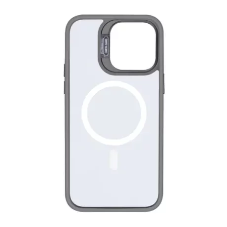 Husă Rixus cu Încărcare Magnetică (MagSafe) pentru iPhone 15 Pro - Gri