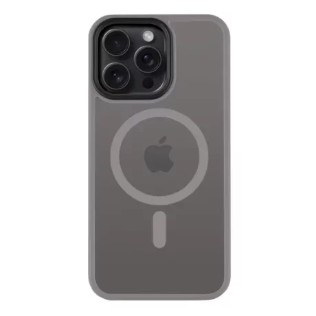 Husă Tactical MagForce (MagSafe) Hyperstealth pentru iPhone 15 Pro Max - Gri (Light Grey)