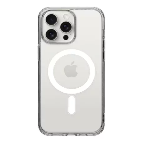 Husă Tactical MagForce (MagSafe) pentru iPhone 15 Pro Max - Transparent (Clear)