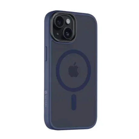 Husă Tactical MagForce (MagSafe) Hyperstealth pentru iPhone 15 - Albastru (Deep Blue)