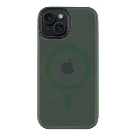 Husă Tactical MagForce (MagSafe) Hyperstealth pentru iPhone 15 - Verde Închis