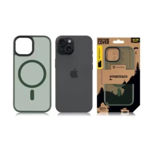 Husă Tactical MagForce (MagSafe) Hyperstealth pentru iPhone 15 - Verde Închis