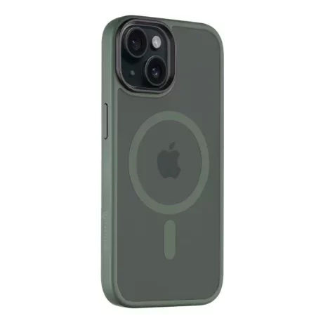Husă Tactical MagForce (MagSafe) Hyperstealth pentru iPhone 15 - Verde Închis