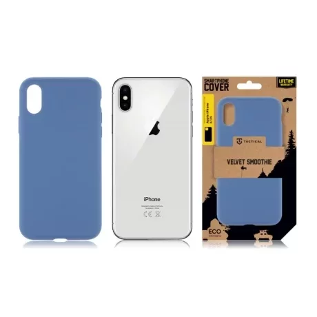 Husă Tactical Velvet Smoothie pentru iPhone X/Xs - Albastru (Avatar)