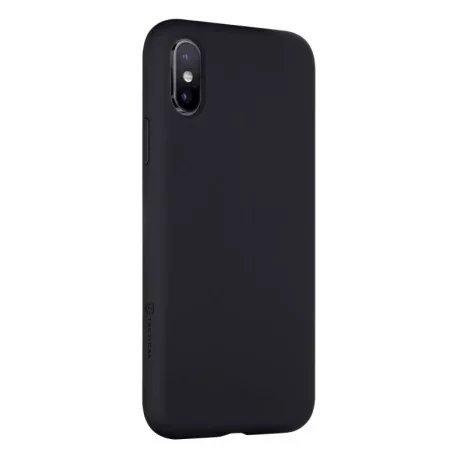 Husă Tactical Velvet Smoothie pentru iPhone X/Xs - Negru (Asphalt)