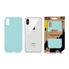 Husă Tactical Velvet Smoothie pentru iPhone X/Xs - Albastru (Maldives)