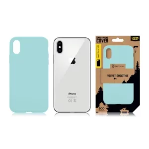 Husă Tactical Velvet Smoothie pentru iPhone X/Xs - Albastru (Maldives)
