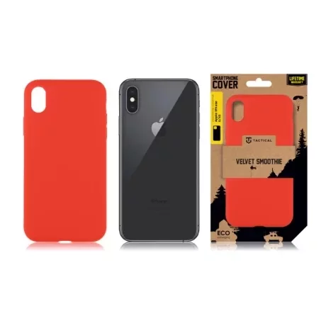 Husă Tactical Velvet Smoothie pentru iPhone XR - Roșu (Chilli)