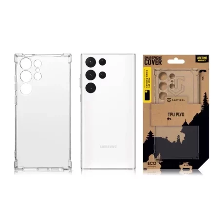 Husă Tactical TPU Transparentă pentru Samsung Galaxy S23 Ultra