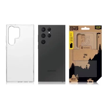 Husă Tactical TPU Transparentă pentru Samsung Galaxy S23 Ultra