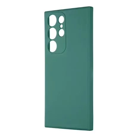 Husa Samsung Galaxy S23 Ultra TPU Verde Inchis Mat (Dark Green)