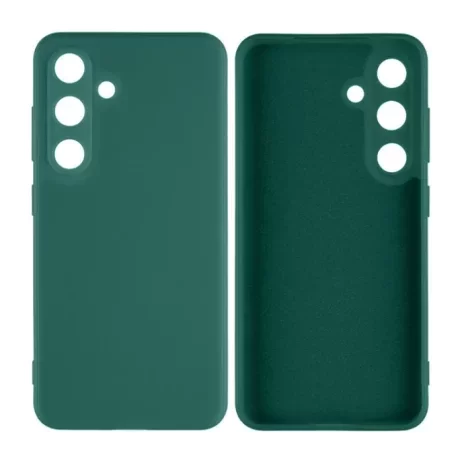 Husa Samsung Galaxy S24 TPU Verde Inchis Mat (Drak Green)