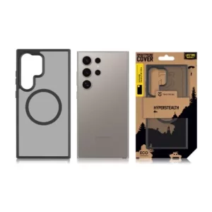 Husă Tactical MagForce (Wireless PowerShare) Hyperstealth pentru Samsung Galaxy S24 Ultra - Negru (Asphalt)