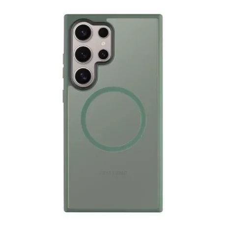 Husă Tactical MagForce (Wireless PowerShare) Hyperstealth pentru Samsung Galaxy S24 Ultra - Verde (Forest Green)