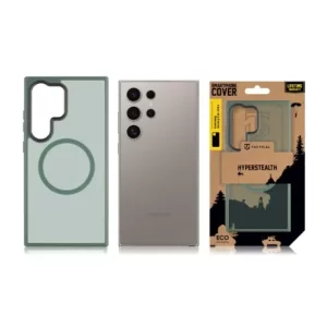 Husă Tactical MagForce (Wireless PowerShare) Hyperstealth pentru Samsung Galaxy S24 Ultra - Verde (Forest Green)