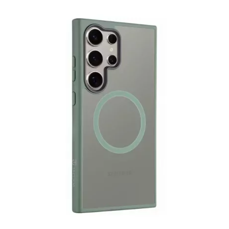 Husă Tactical MagForce (Wireless PowerShare) Hyperstealth pentru Samsung Galaxy S24 Ultra - Verde (Forest Green)