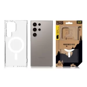 Husă Tactical MagForce (Wireless PowerShare) Transparentă pentru Samsung Galaxy S24 Ultra