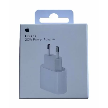 Încărcător rețea Original Apple iPhone USB-C 20W Alb A2347, Fast Charge