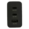 Încărcător rețea Samsung Trio 65W USB-C și USB-A, Fast Charge, Negru