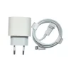 Încărcător rețea USB-C 20W Compatibil cu iPhone, Alb - Pachet Retail, Cablu Lightning 1M Inclus