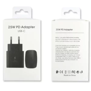 Încărcător rețea USB-C 25W Universal Negru EP-TA800NW cu PD Adaptor