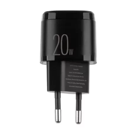 Încărcător rețea USB-C 20W Tactical Negru