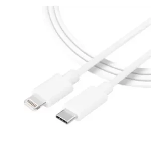 Cablu de Încărcare și Transfer Date Tactical, USB-C la Lightning (iPhone), Alb, 2 metri